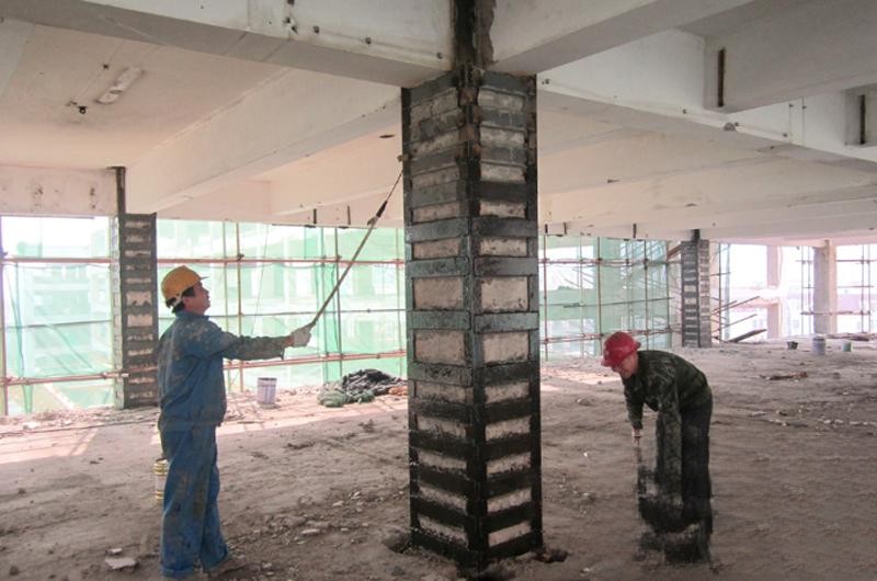 祁门型钢外包钢加固施工的质量怎么做检测？